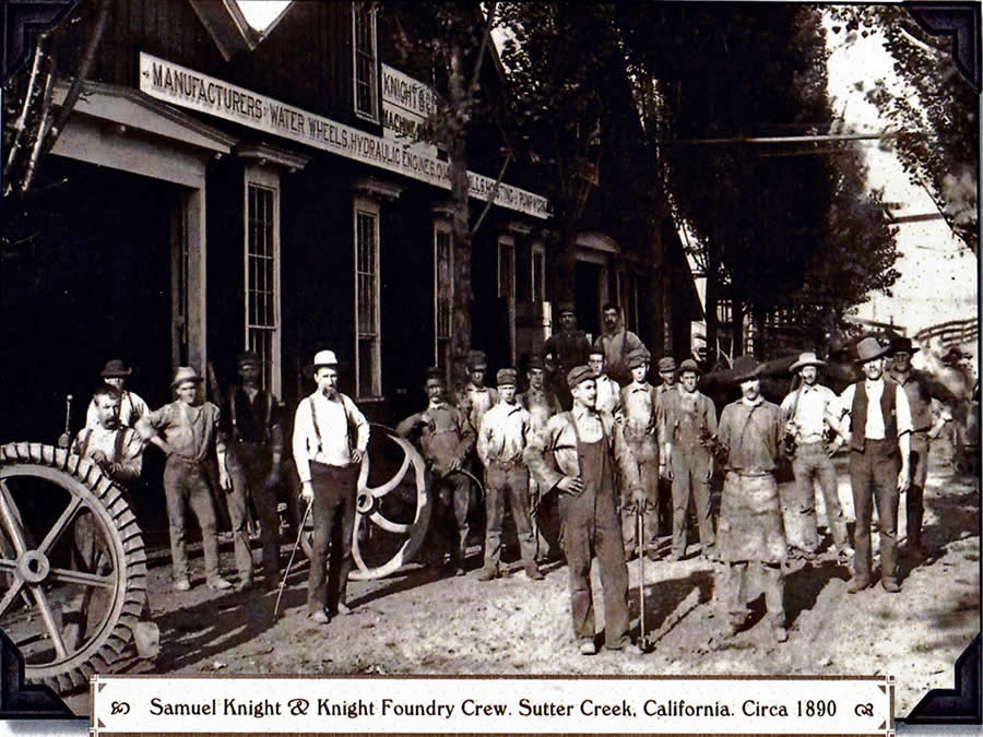 knight foundry sutter creek historic site located next to eureka street inn